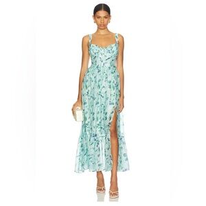 COPY - NWOT ASTR the Label Kelby Dress in Green Blue Floral